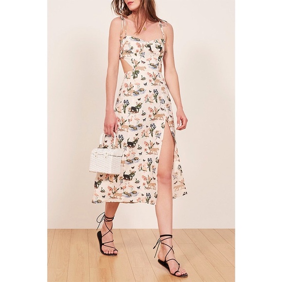 100% Linen Reformation Dress - Picture 1 of 6